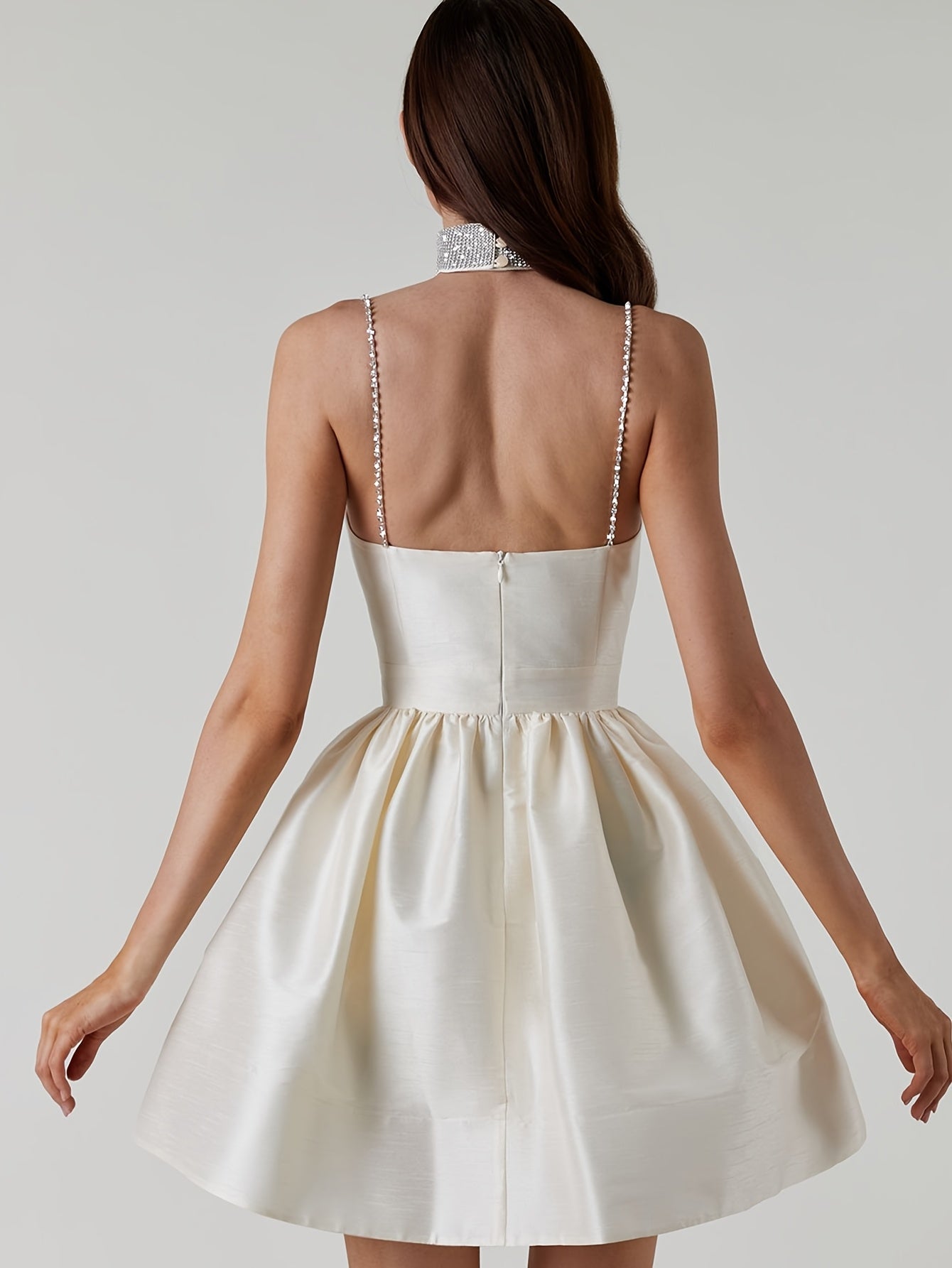 Elegant Off-Shoulder Dress Elegant & Flattering Women's Off-Shoulder Maxi Dress | Formal Wedding Guest Gown, Machine Washable Evening Party Dress for Bridal Showers, Galas & Special Events, Dresses for Wedding Guest, Galaxy Event Attire, Sleek Silhouette