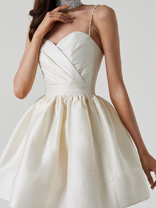 Elegant Off-Shoulder Dress Elegant & Flattering Women's Off-Shoulder Maxi Dress | Formal Wedding Guest Gown, Machine Washable Evening Party Dress for Bridal Showers, Galas & Special Events, Dresses for Wedding Guest, Galaxy Event Attire, Sleek Silhouette